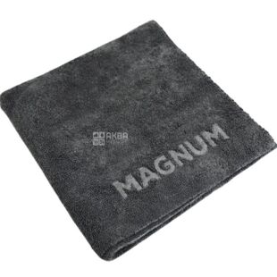 Magnum Terry King, Серветка-Мікрофібра безворсова Магнум, 400х400 мм, графітова