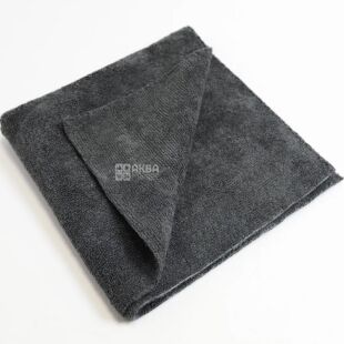 Magnum Terry King, Серветка-Мікрофібра безворсова Магнум, 400х400 мм, графітова