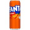 Fanta Portocale, 0,33 л, Напій газований соковмісний Апельсин Фанта, ж/б