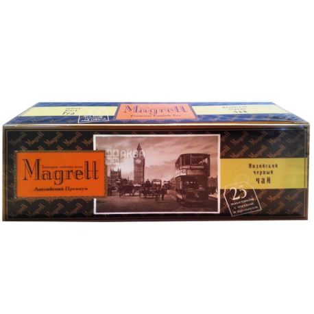 Magrett, 25 pcs., Tea, black, English Premium
