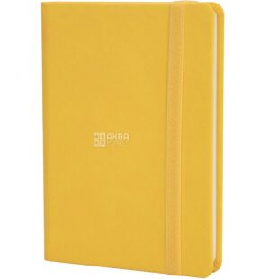 Optima Vivella, 128 аркушів, Блокнот в твердій обкладинці Оптіма, лінія, А6, жовтий