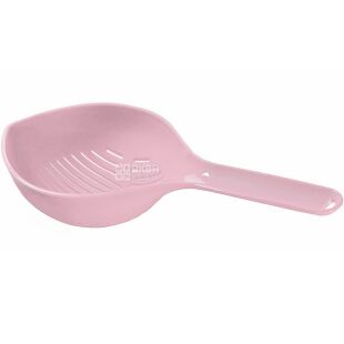 Curver,  32,3 x 14 x 6,8 см, Дуршлаг с ручкой, розовый