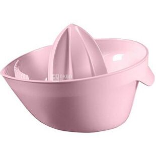 Curver, Прес-соковитискач пластиковий ручний для цитрусових Курвер, рожевий 