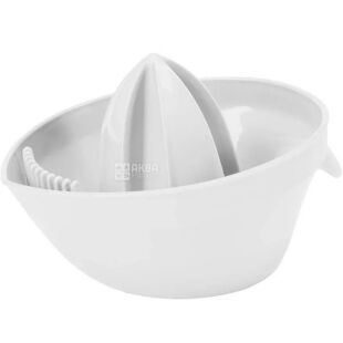 Curver, Пресс-соковыжималка пластиковая ручная для цитрусовых Курвер, белый