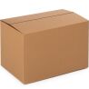 Коробка картонная четырехклапанная, 400х350х285 мм, Т22, до 10 кг, бурая