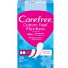 Carefree Flexiform Cotton Feel, 30 шт., Прокладки гігієнічні щоденні без крилець Кефрі, ароматизовані