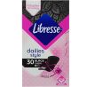 Libresse, Daily Fresh Normal Black, 30 шт., Прокладки ежедневные, черные