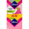Libresse, Dailyfresh Normal, 64 шт, Щоденні прокладки, ультратонкі