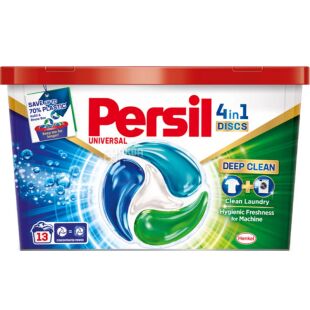 Persil Discs Color Deep Clean, 13 шт., Гель-капсули для прання універсальні