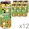 Ever Aid Bubble Tea, Упаковк 12 шт. х 0,33 л, Чайний слабогазований напій з кульками, що лопаються Персик Бабл Ті