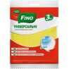 Fino, 3 шт., Серветки універсальні м'які Фіно, 320 х 360 мм, жовті