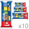 Фрекен Бок Color, Упаковка 10 шт. х 6 шт., Губки кухонні потрійний ефект