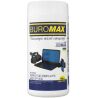 Buromax, 100 шт., Серветки для оргтехніки, поверхонь і офісних меблів Буромакс
