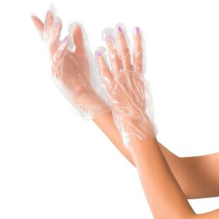 Pack Lab, 100 шт., Размер L, Перчатки одноразовые полиэтиленовые Пак Лаб