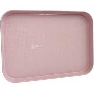 Curver Essential, 308 х 430 х 35 мм, Поднос двусторонний с функцией сушки, розовый