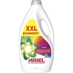 Ariel Color XXL, 3,15 л, Гель для стирки цветной одежды, Ариэль