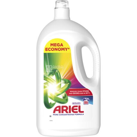 Ariel Color, 3,87 л, Гель для стирки цветных вещей Ариэль