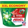 Ariel All-in-1 Extra Stain Removal, 38 шт., Капсулы для стирки белой и цветной одежды, Ариэль Экстрасила выведение пятен