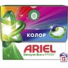 Ariel Pods All-in-1 Color, 12 шт., Капсули для прання кольорових речей Аріель