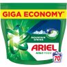 Ariel All-in-1 Economy, 70 шт., Капсули для прання білого та кольорового одягу, Аріель Гірське джерело 