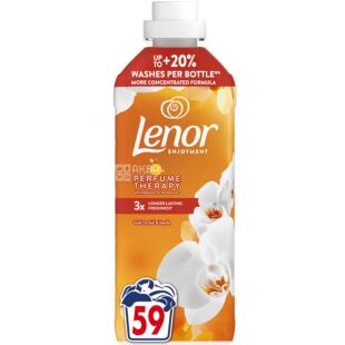 Lenor Gold Orchid & Vanilla, 1,239 л, Кондиционер для стирки Золотая орхидея и Ваниль, Ленор
