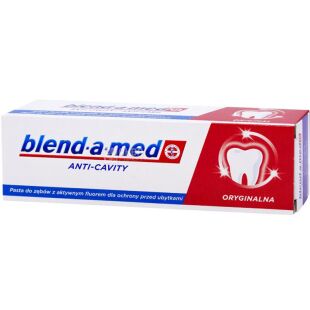 Blend-a-med Original Anti-cavity, 75 мл, Зубная паста Анти Кариес Бленд-а-мед