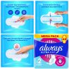Always Ultra Super Mega, 48 шт., Прокладки гігієнічні Олвейс, 5 крапель 
