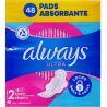 Always Ultra Super Mega, 48 шт., Прокладки гігієнічні Олвейс, 5 крапель 