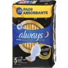 Always Ultra Secure Night Extra Quatro, 20 шт, Прокладки гигиенические Олвейс, 8 капель