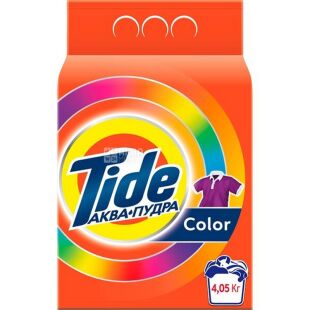 Tide Color, 4,05 кг, Пральний порошок для кольорового одягу, Тайд Аква-Пудра 