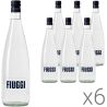 Fiuggi, Sparkling, Упаковка 6 шт. х 0,75 л, Мінеральна вода слабогазована, Ф'юджі, скло