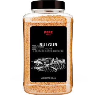 Pere, 800 г, Крупа, Булгур, ПЕТ