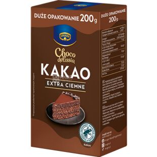 Kruger, 200 г, Какао натуральное, экстра темное