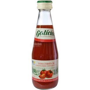  Galicia, 0,3 л, Сок Томатный с морской солью Галиция, восстановленный стекло