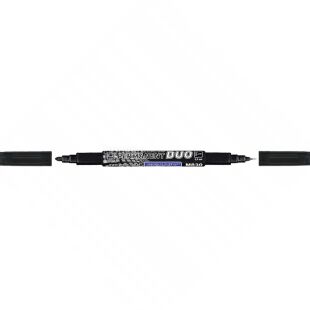 Granit Duo, Маркер перманентный Дуо, для CD-DVD, черный