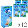 Lactel, Упаковка 12 шт. по 1 л, Молоко Лактель ультрапастеризованное, с витамином D, 2,5%, с клапаном