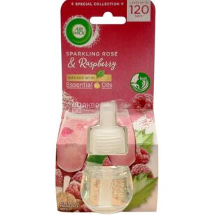 Air Wick Sparkling, 19 мл, Змінний балон до електричного освіжувача повітря Малинове вино