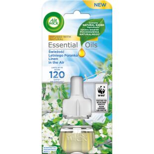 Air Wick Sparkling, 19 мл, Сменный баллон к электрическому освежителю воздуха Утренняя свежесть