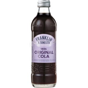 Franklin & Sons 1886 Сola, 0,275 л, Напій газований Кола Франклін енд Санз, скло