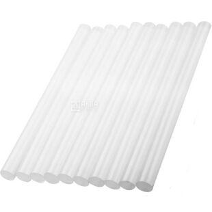 Lemanso LTL14012, 10 шт., Стержни клеевые прозрачные, 11 мм x 200 мм