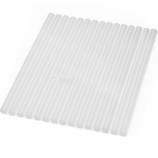 Lemanso LTL14006, 15 шт., Стержни клеевые прозрачные, 8 мм x 200 мм