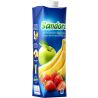 Sandora, Бананово-яблучно-полуничний, 0,95 л, Сандора, Нектар натуральний
