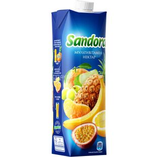 Sandora, 0,95 л, Сандора, Нектар натуральный