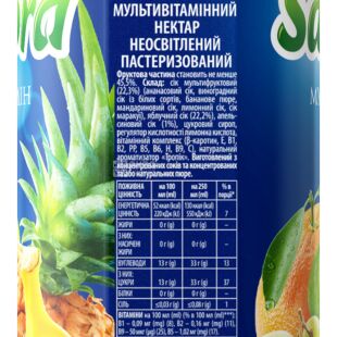 Sandora, 0,95 л, Сандора, Нектар натуральный