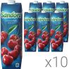 Sandora, Упаковка 10шт. х 0,95 л, Нектар Вишневый натуральный Сандора