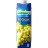 Sandora, 0,95 л, Сік натуральний Білий Виноград Сандора