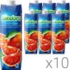 Sandora, Упаковка 10 шт. х 0,95 л, Cоковий напій Сицилійський Червоний Апельсин Сандора