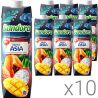 Sandora Exotic Asia, Упаковка 10 шт. х 0,95 л, Сок нектар из Манго, Ананаса, Питахаи и Папаи неосвещенный Сандора