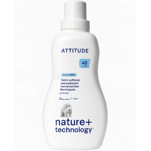 Attitude, Полевые цветы, 1 л, Кондиционер для белья, гипоаллергенный, эко