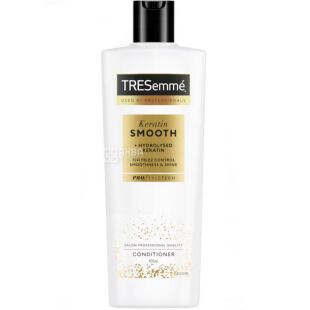 Tresemme, Keratin Smooth, 400 мл, Кондиционер для волос, разглаживающий, с кератином